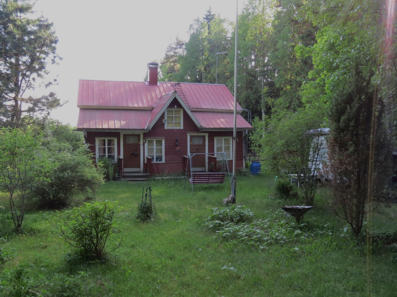 Huset fotograferat från nordväst år 2013.