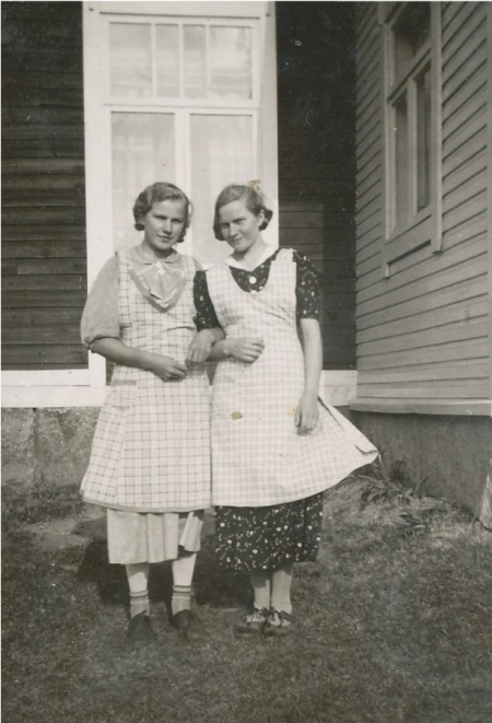 Edith och Ellen Agnäs.