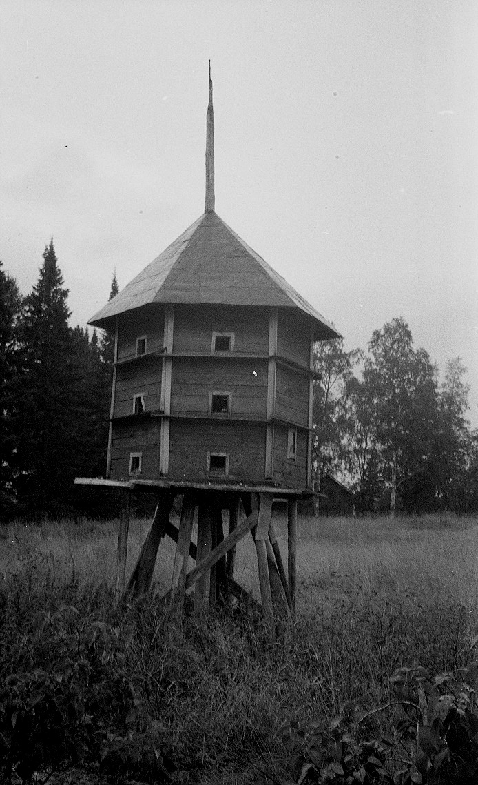 Duvslaget i Dagsmark fotograferat av R. Olin. Traditionsarkivet i Vasa.