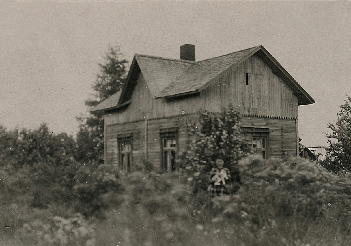 Här på Korsbäckvägen 70 i detta hus bodde Hilda till sin död 1946. 