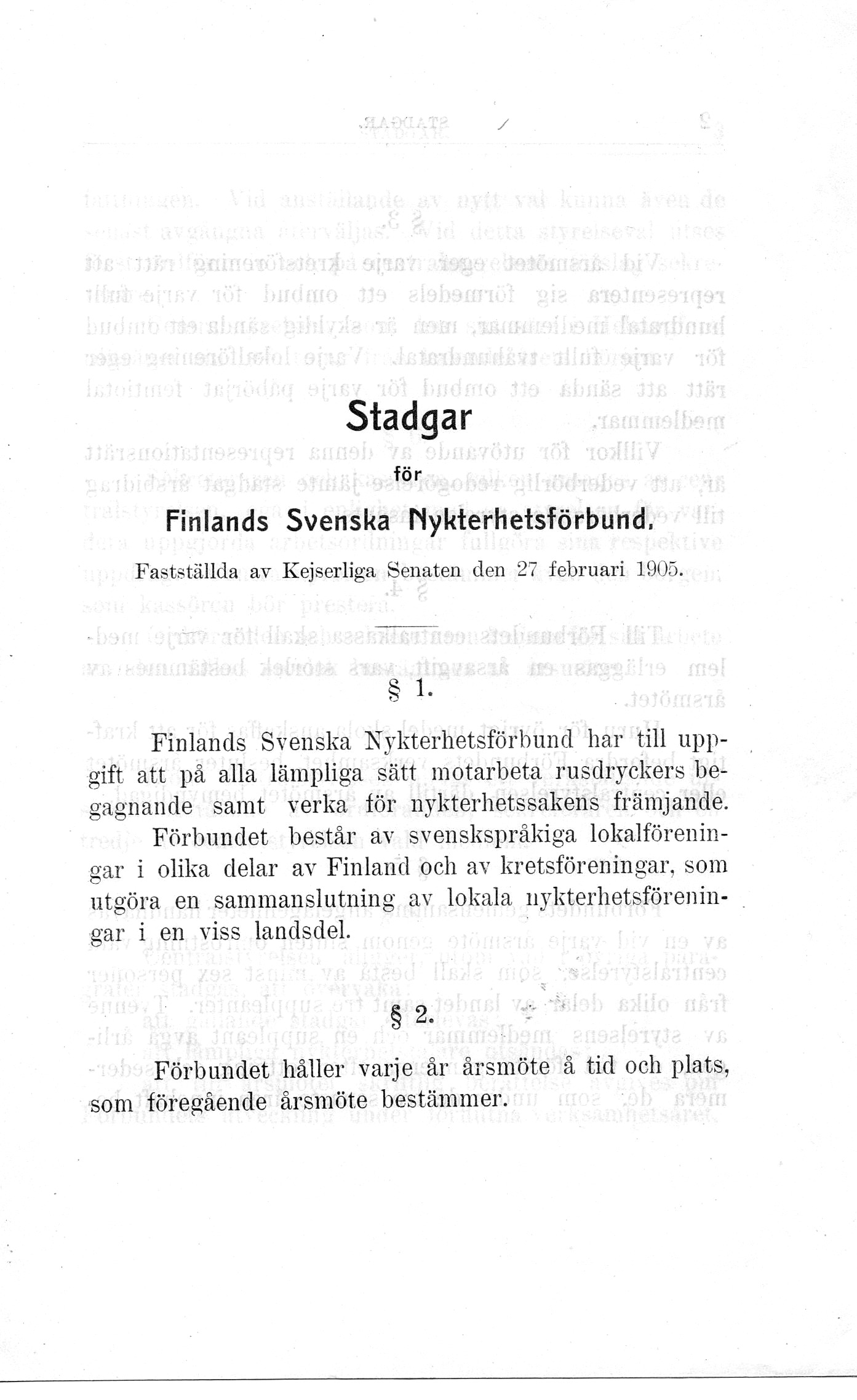 Stadgar sid 1