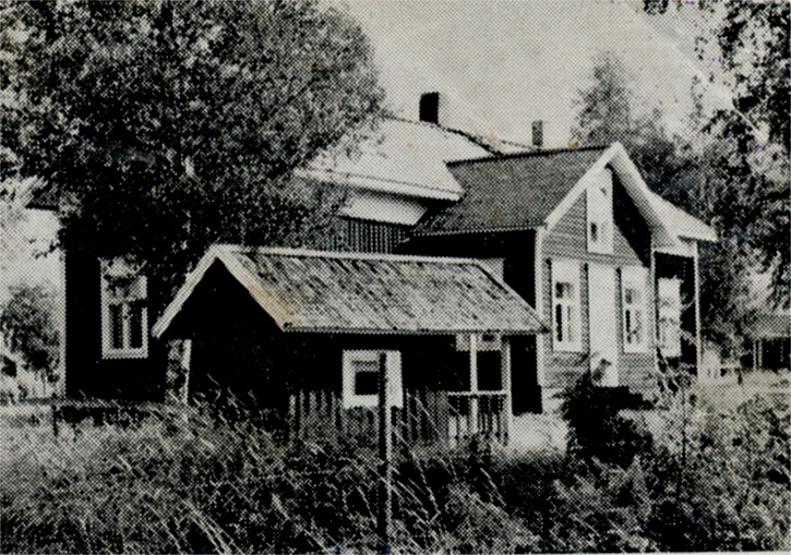 Här Mannfolks gård fotpgraferad på 60-talet.
