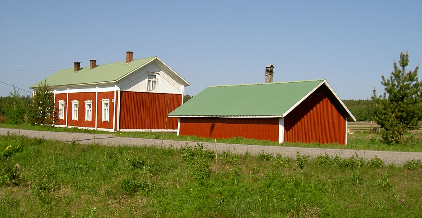 Här Forslin gård som ligger riktigt nära Åbackvägen. Fotot från 2003.