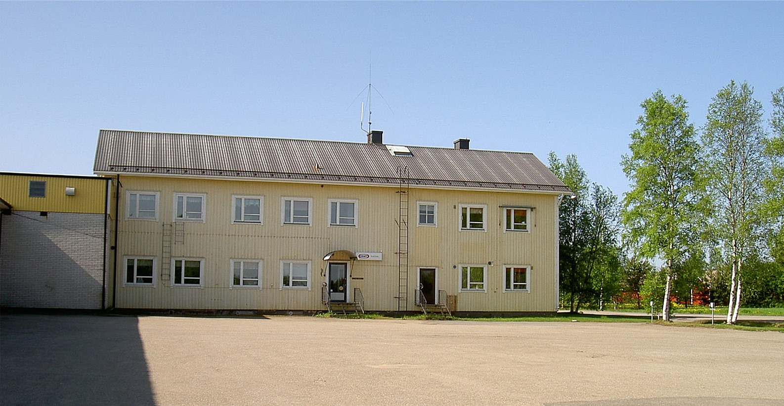 Här på Mellanåvägen verkade den finska folkskola i Dagsmark under åren 1953-1972. 