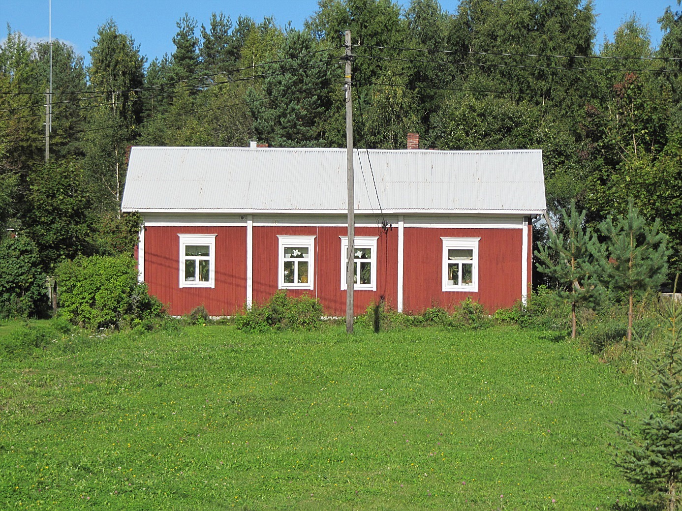 Gården fotograferad från sydost.