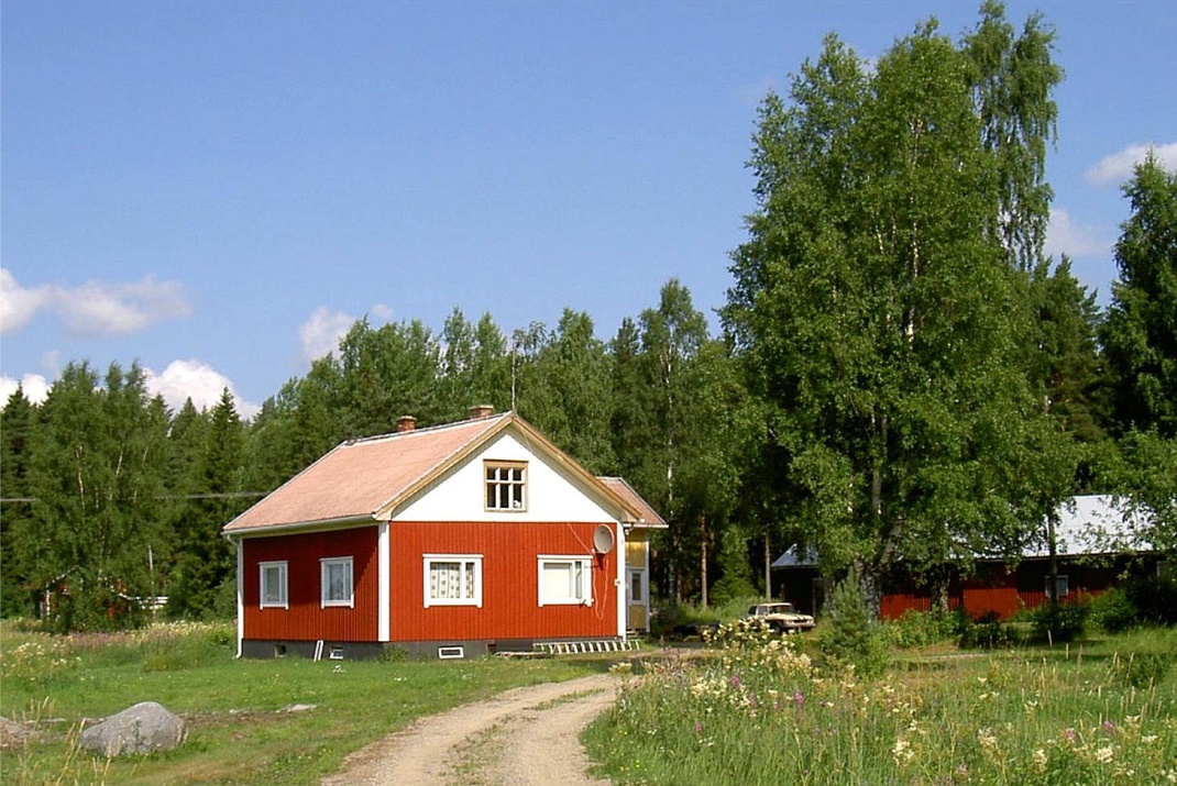 Holmbergs gård såg ut så här år 2013.