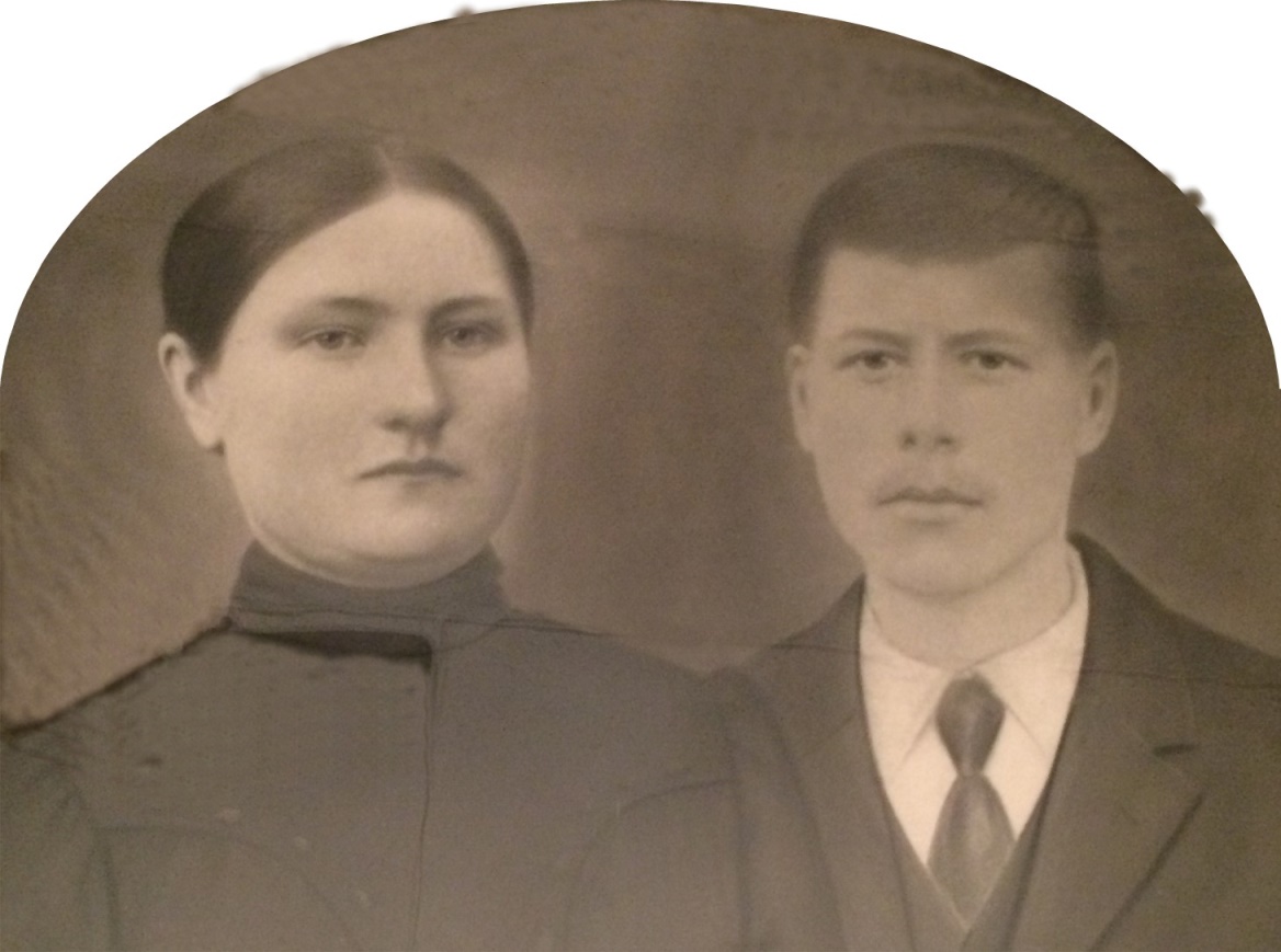 Här på fotot Ida Strömberg tillsammans med sin man Josef Strömberg d.y.