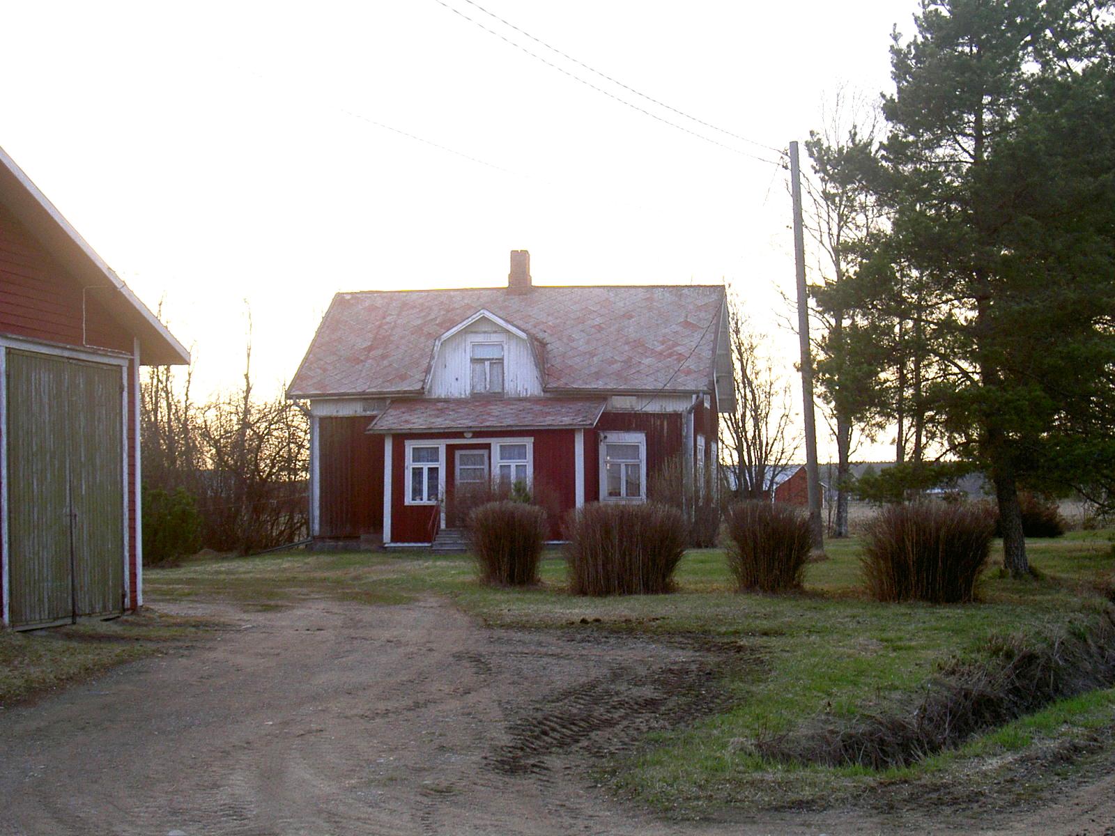 Nyholms hus fotograferat 2003.