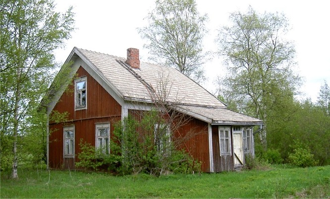 Westerbacks gård fotograferad hösten 2003. 