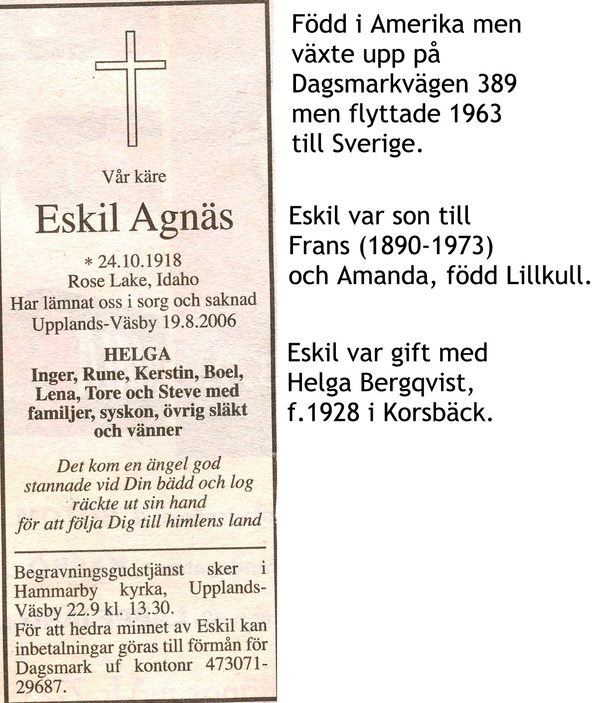 Agnäs Eskil