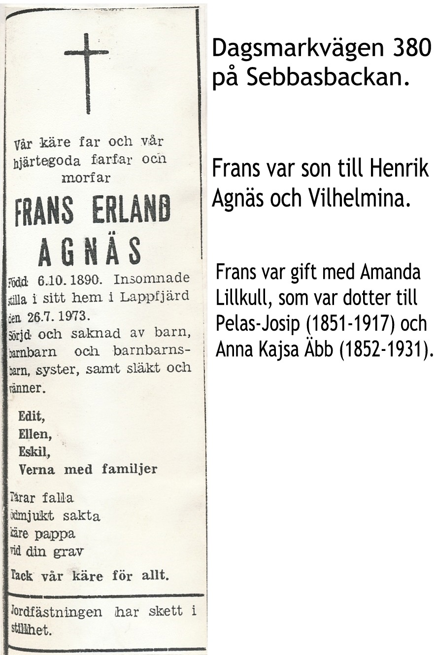 Agnäs Frans