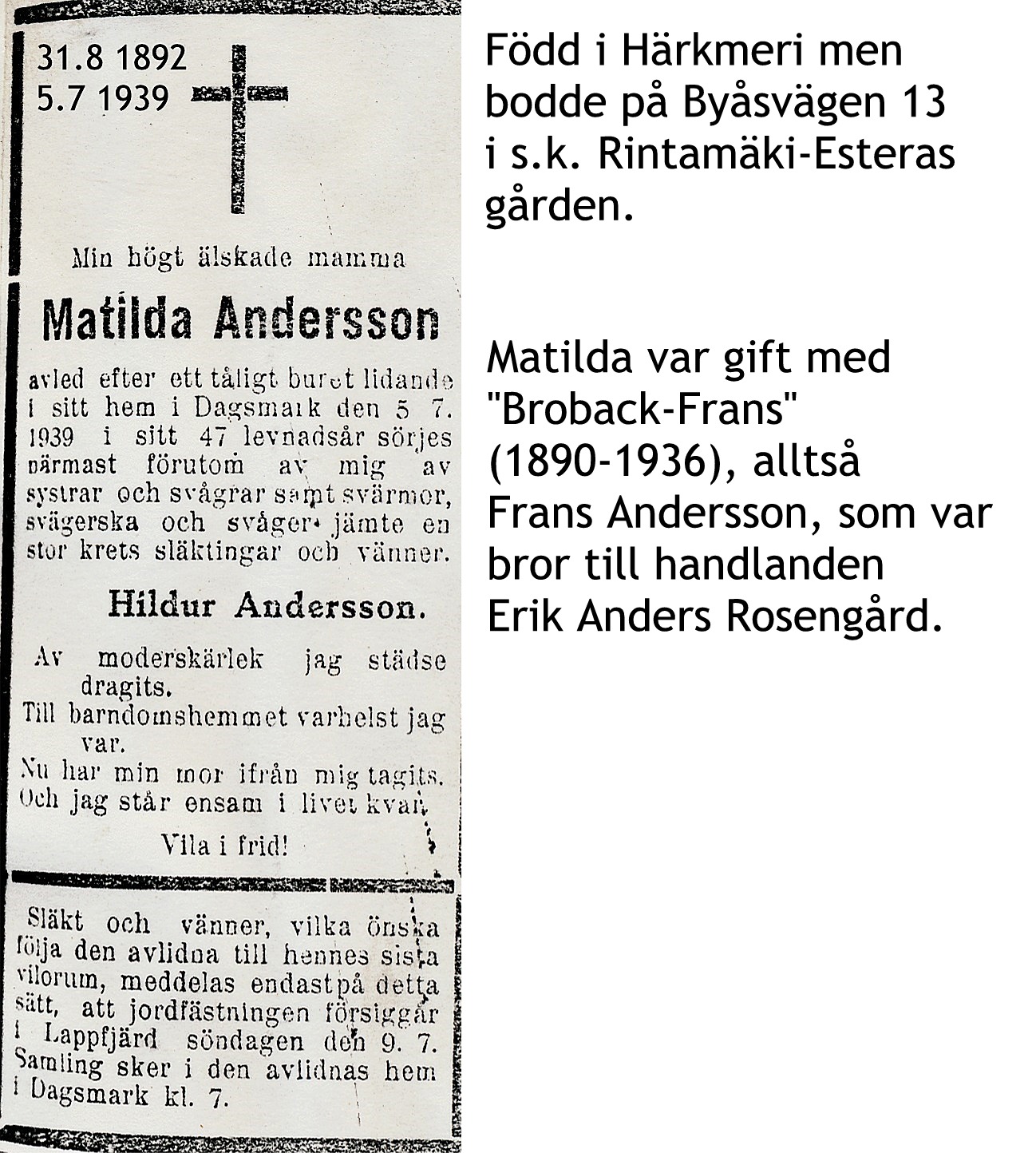 Andersson Matilda