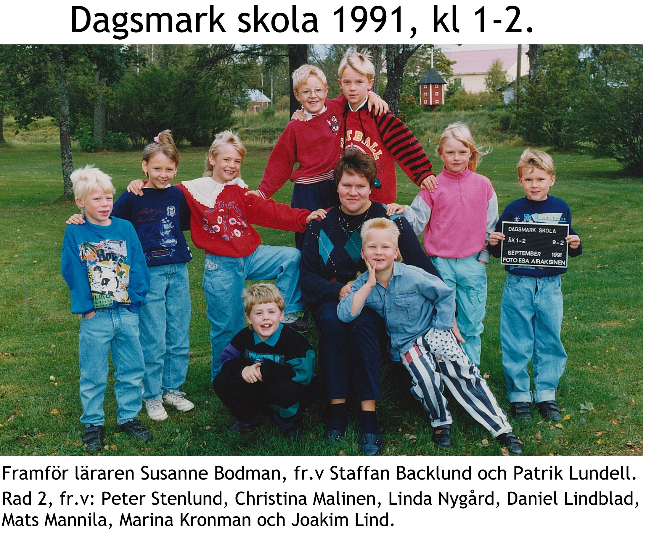 1991 Dagsmark skola kl 1-2