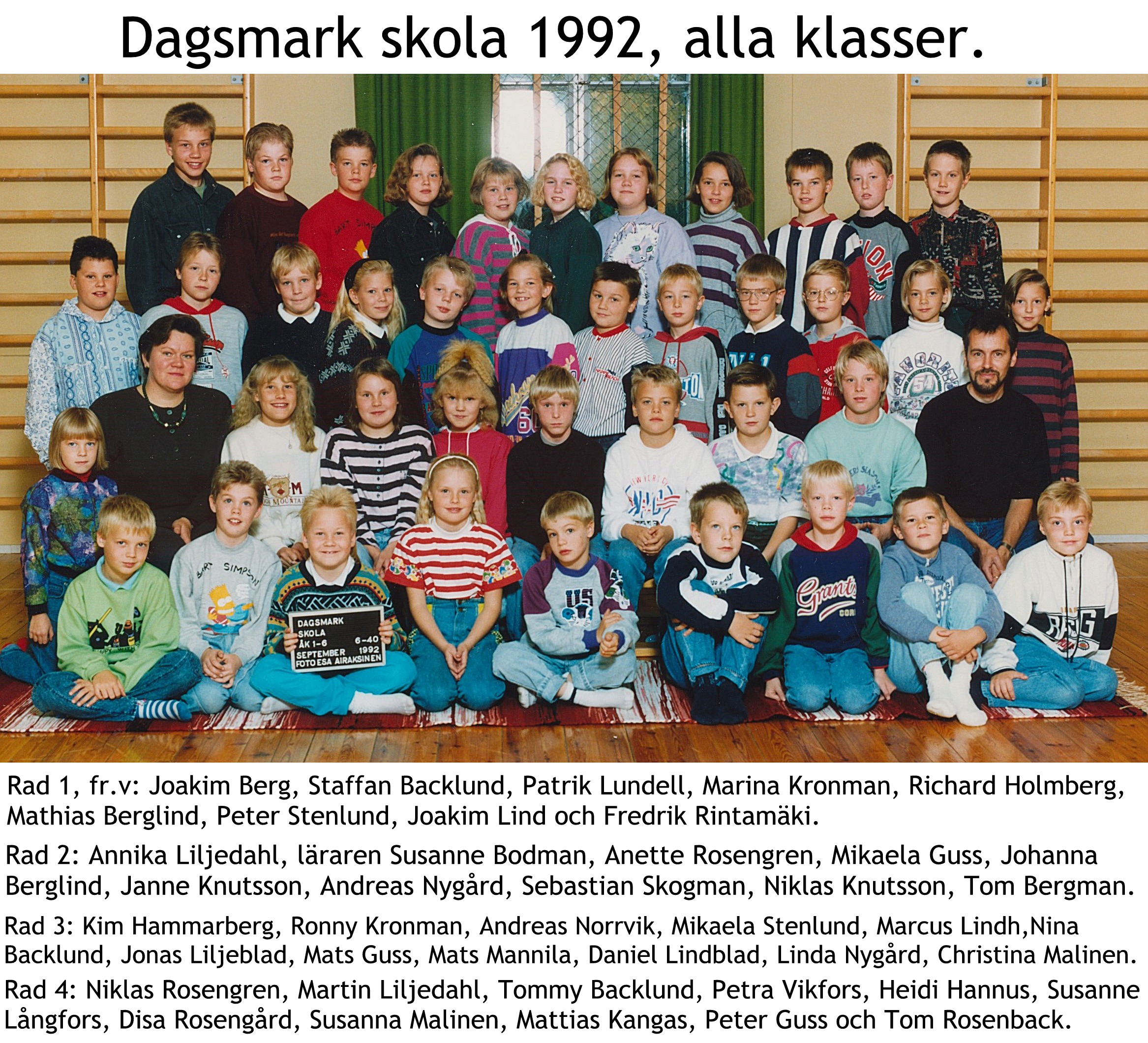 1992 Dagsmark skola 1-6