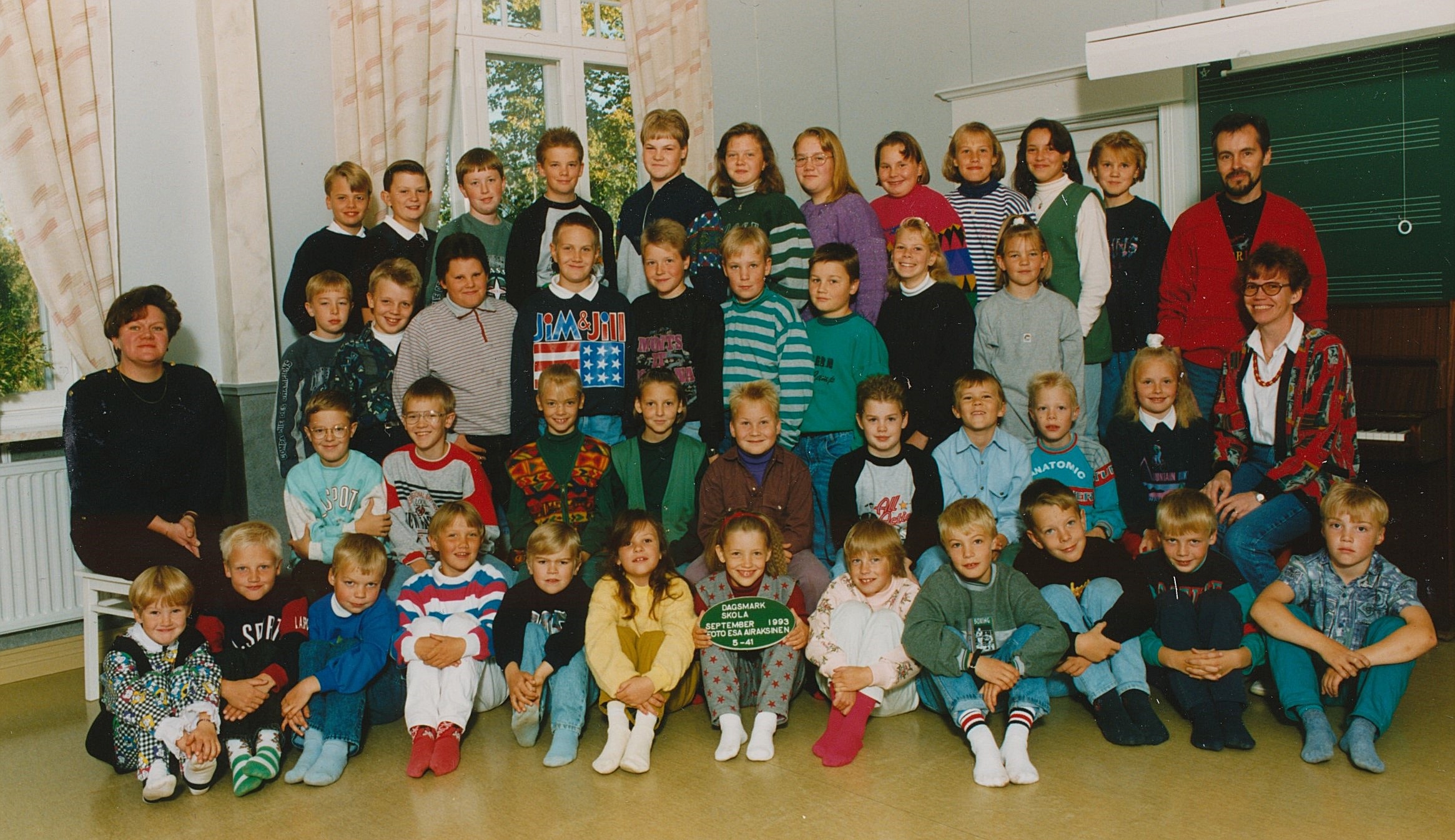 År 1993, Dagsmark skola.