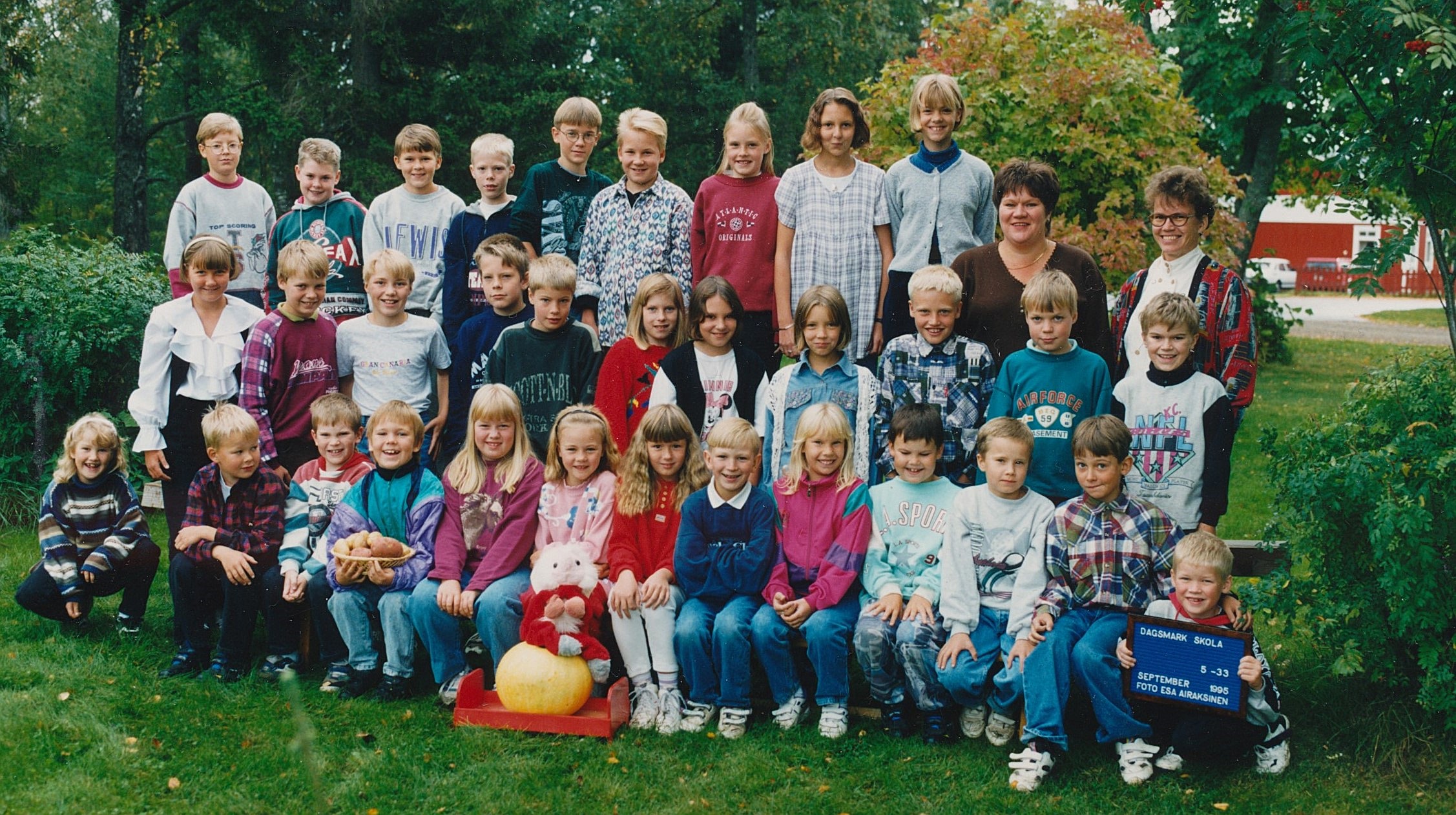 År 1995, Dagsmark skola.