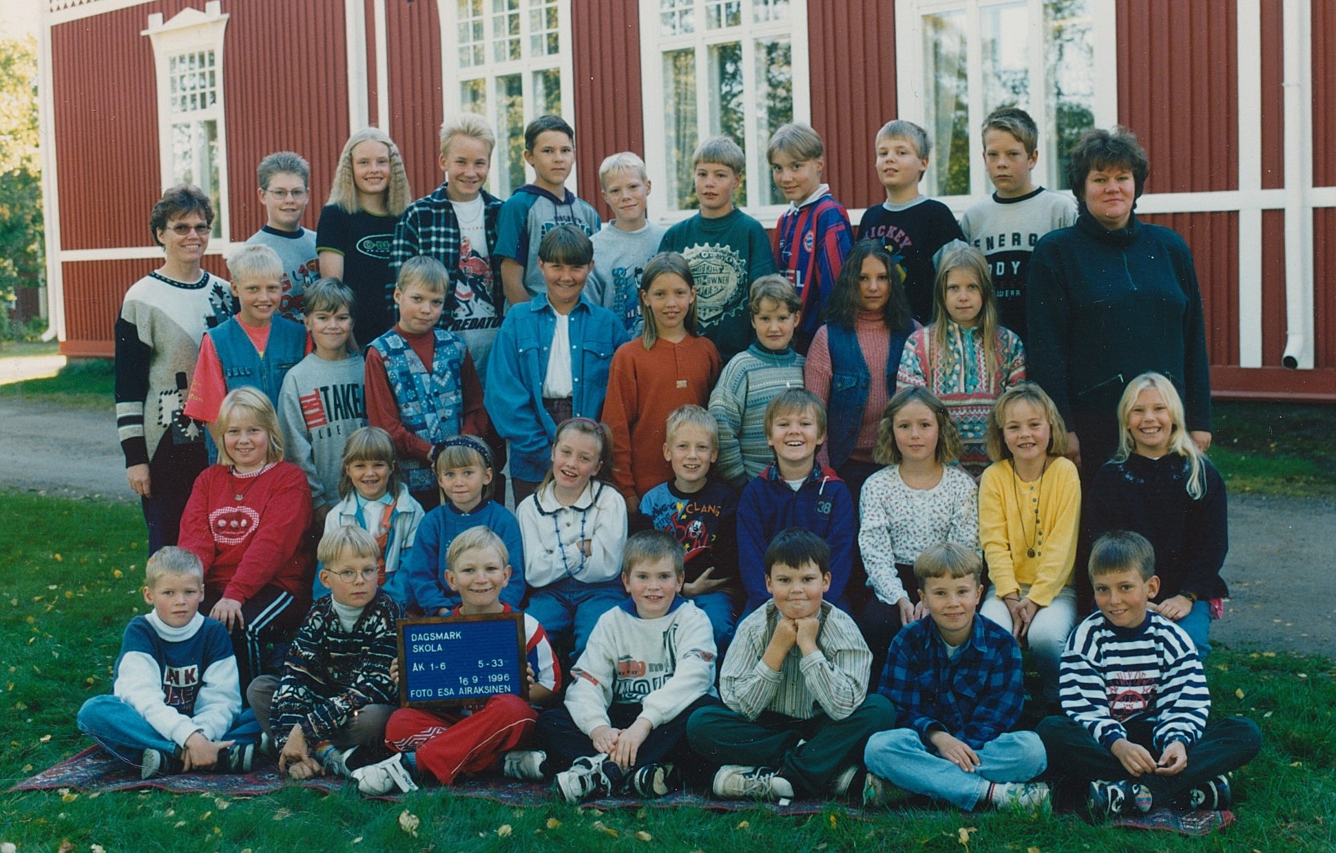 År 1996, Dagsmark skola.