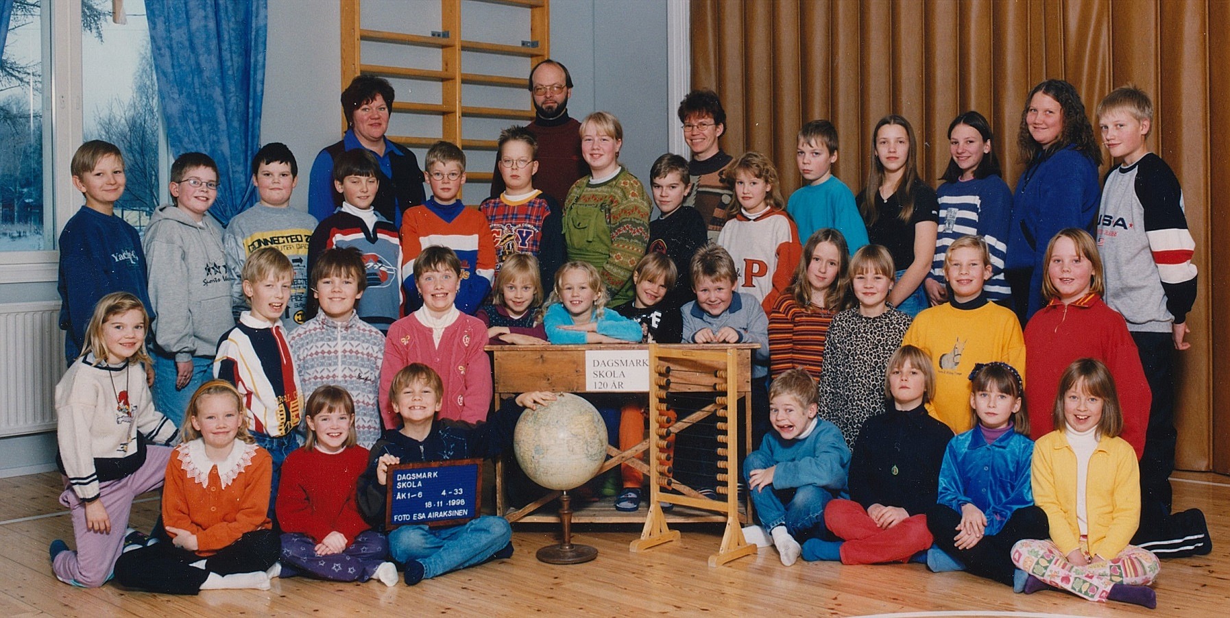 År 1998, Dagsmark skola.