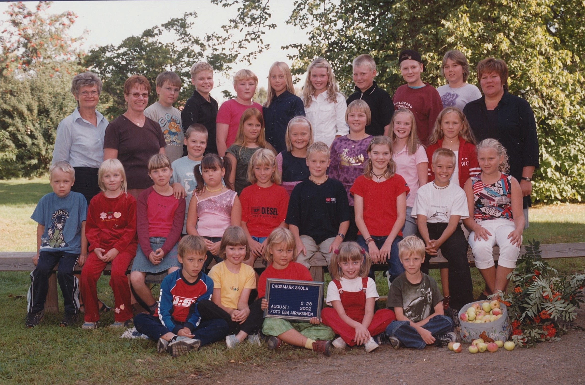 År 2002, Dagsmark skola.