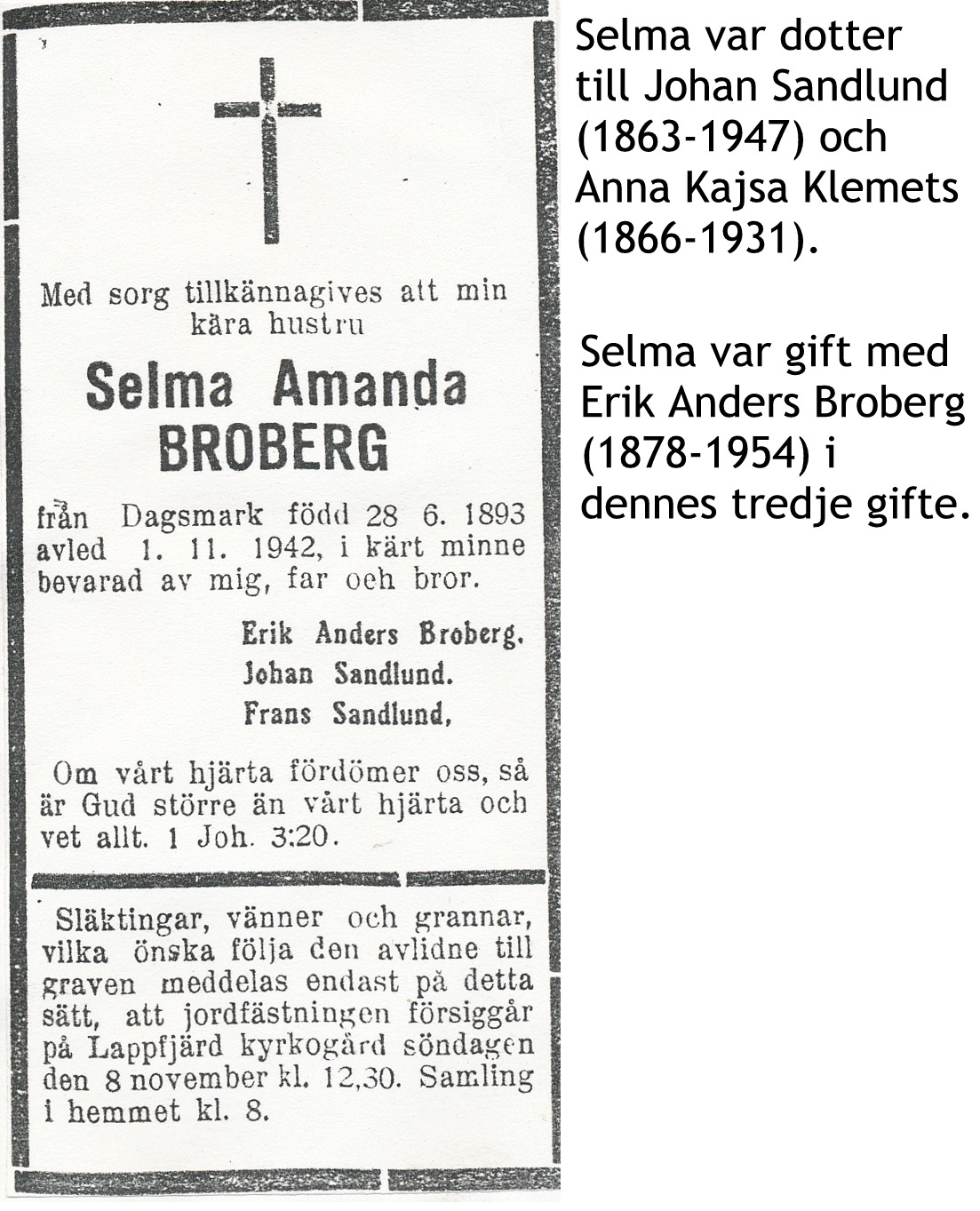 Broberg Selma Amanda