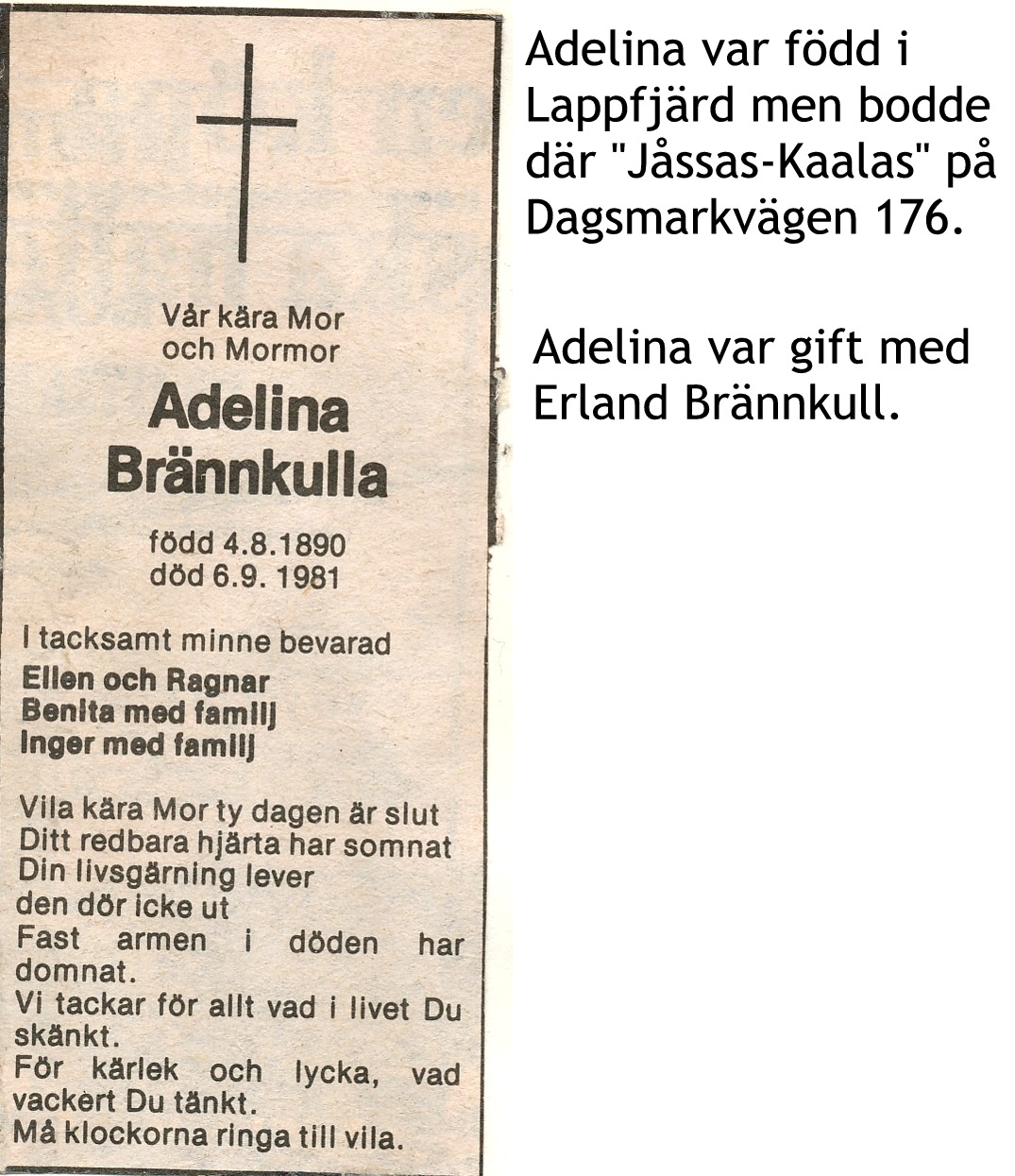 Brännkulla Adelina