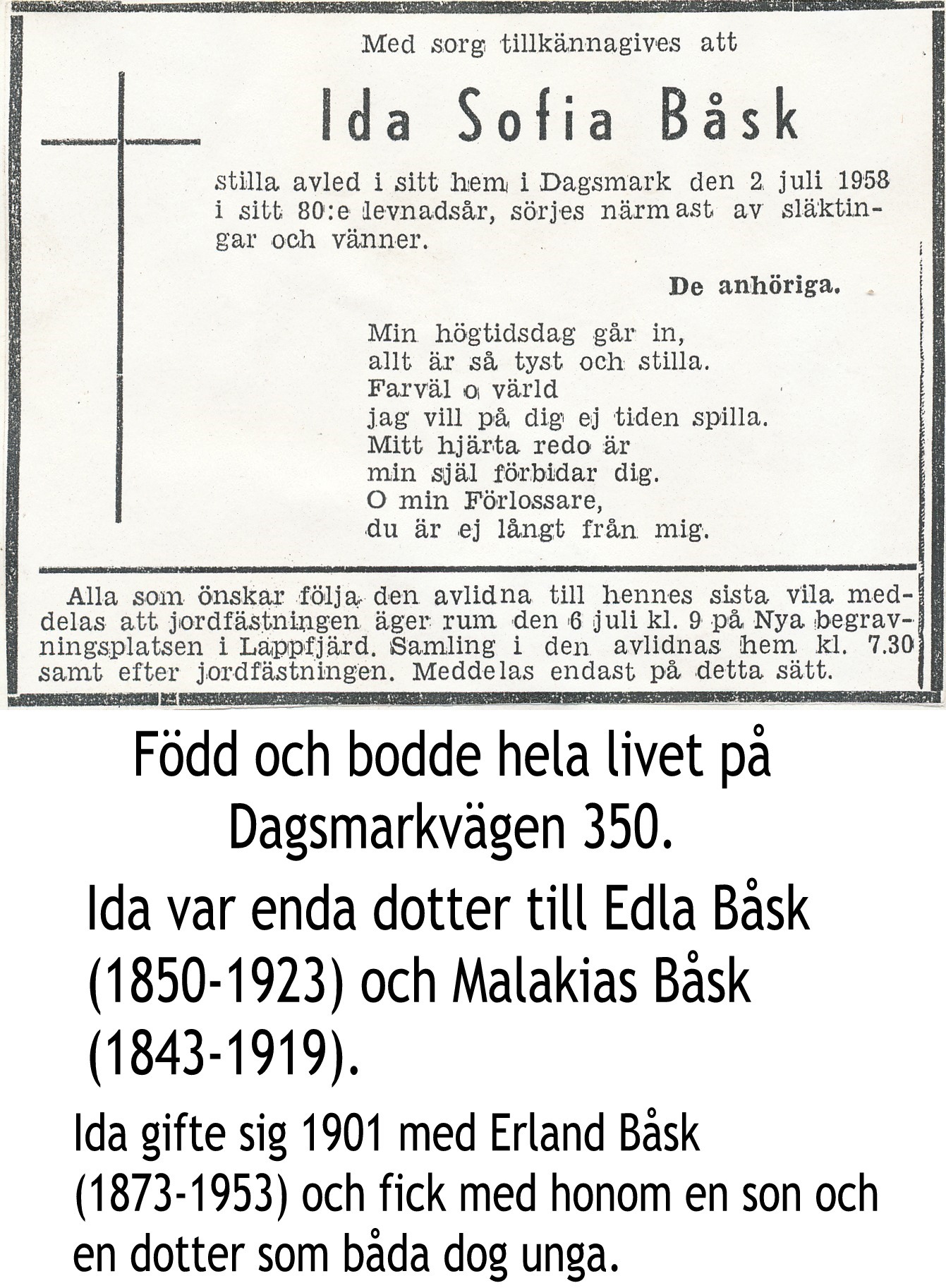 Båsk Ida Sofia