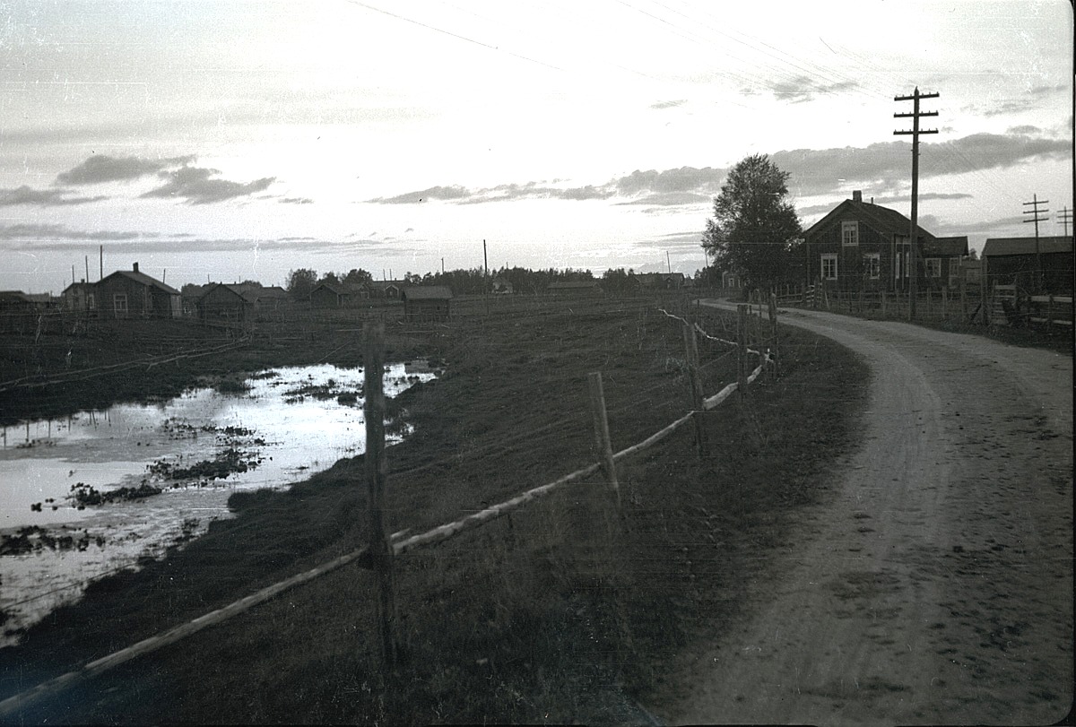 "Hölen" i Fingälon är en rest av Lappfjärds å den tiden som den rann här.