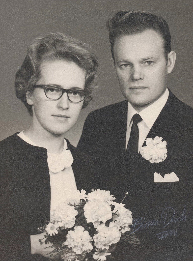 På bilden Nils Berglund och hustrun Else-Maj 1965.