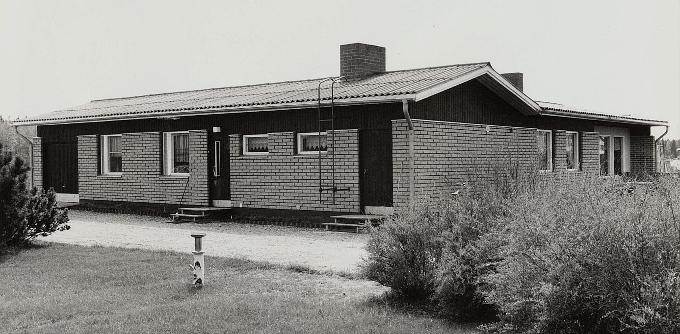 Till denna gård nära Bergåsen flyttade Boris och Iris år 1973 tillsammans med mor Hulda. 