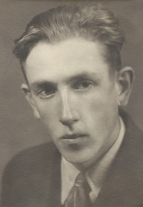 Otto Dahlroos i unga år.