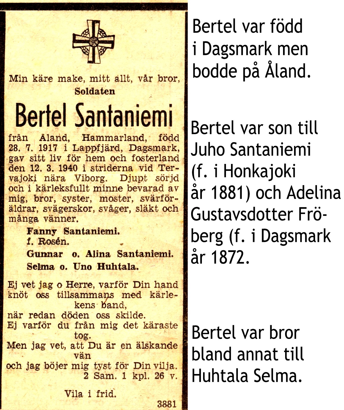 Santaniemi Bertel