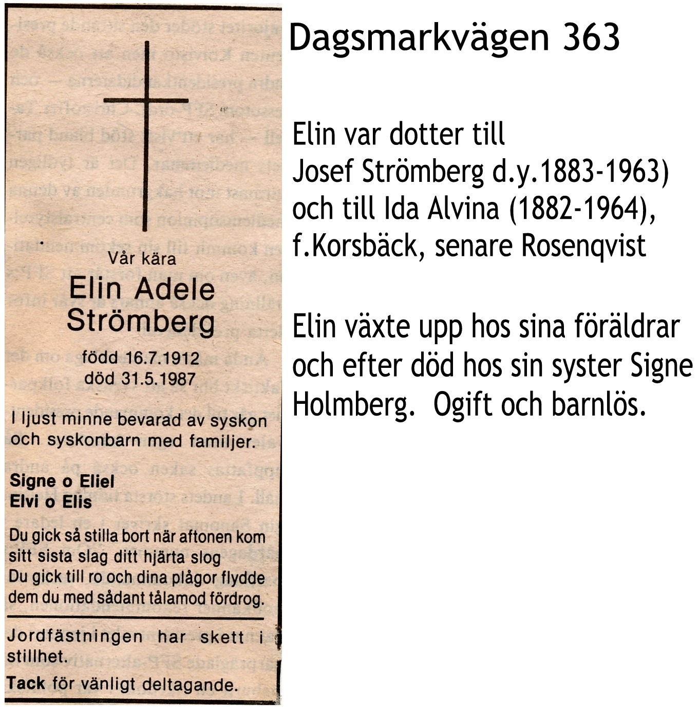 Strömberg Elin Adele