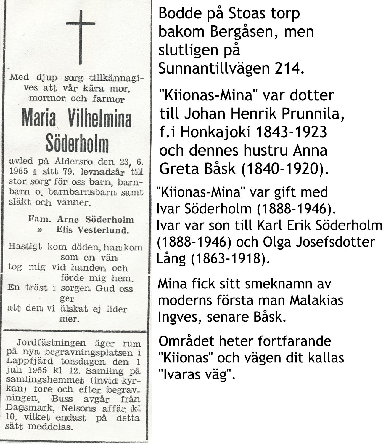 Söderholm Mina