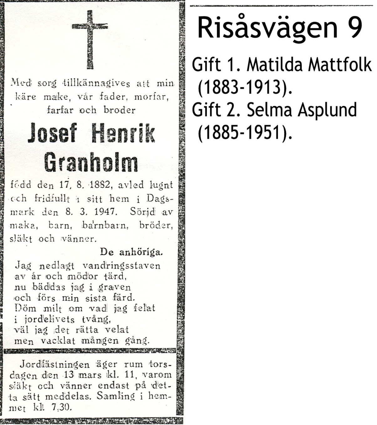 Granholm Josef Henrik