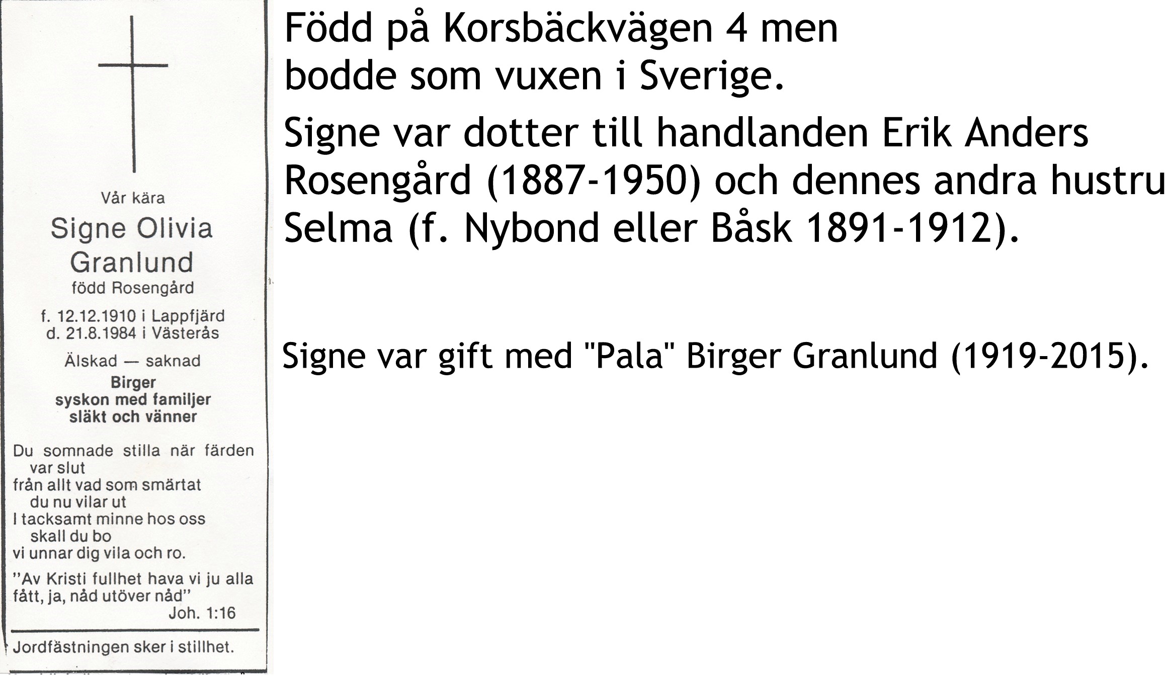 Granlund Signe