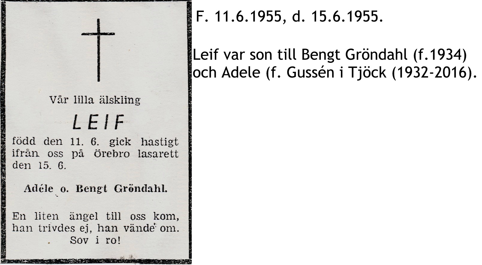 Gröndahl Leif