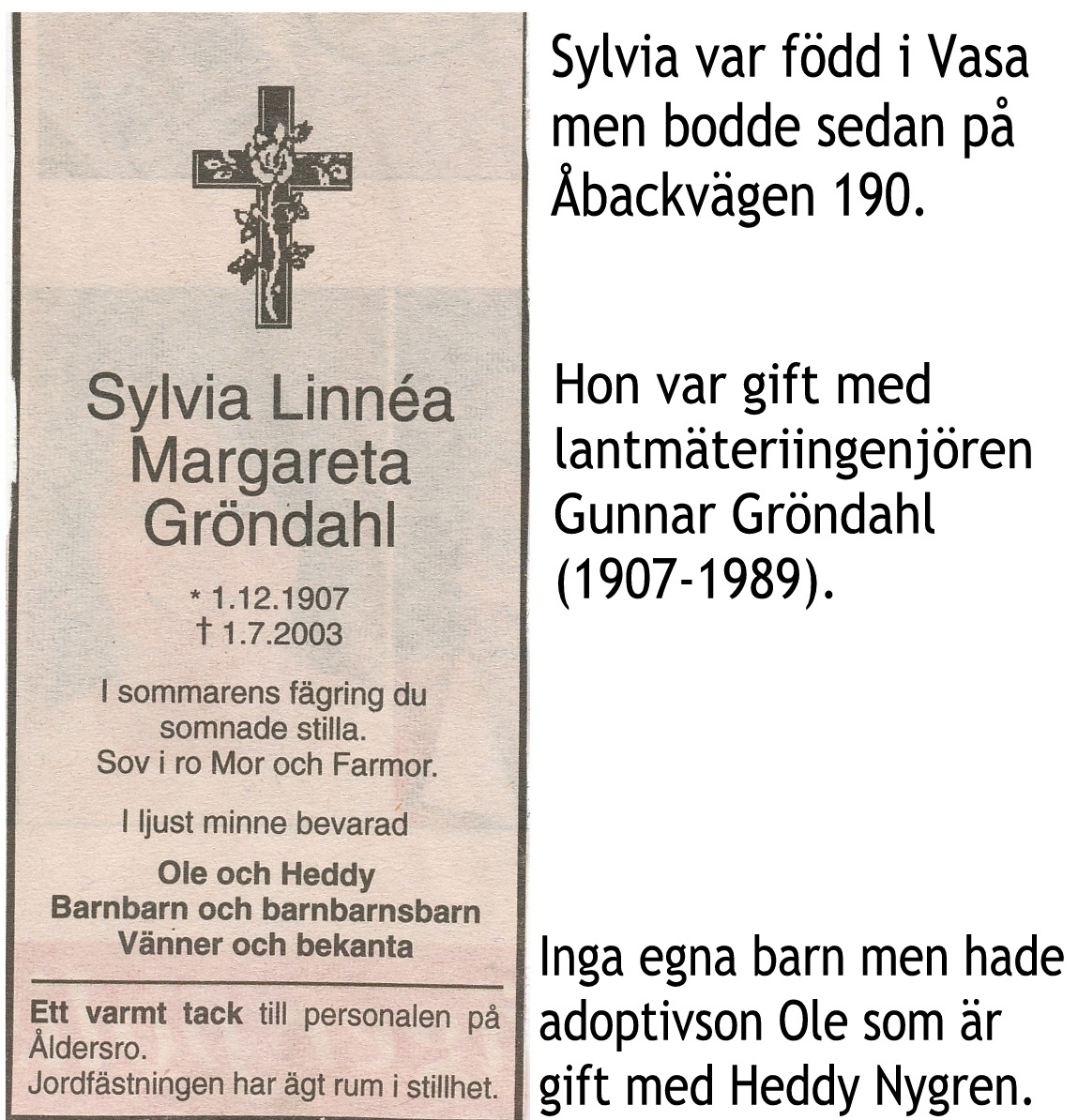 Gröndahl Sylvia