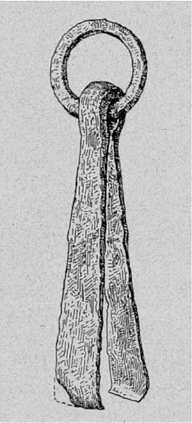 Figur 12. Pincett av brons.
