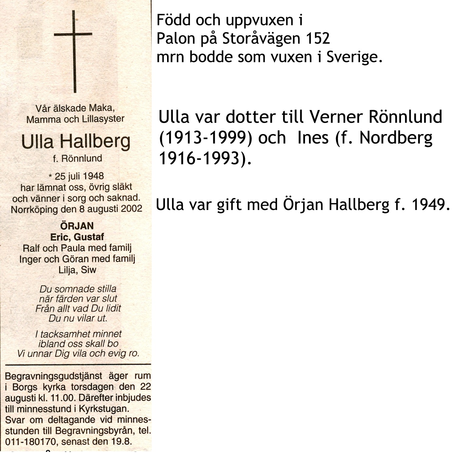 Hallberg Ulla