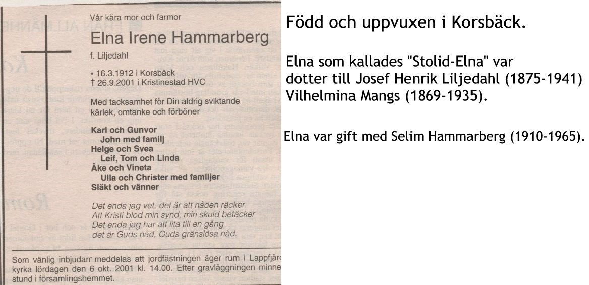 Hammarberg Elna