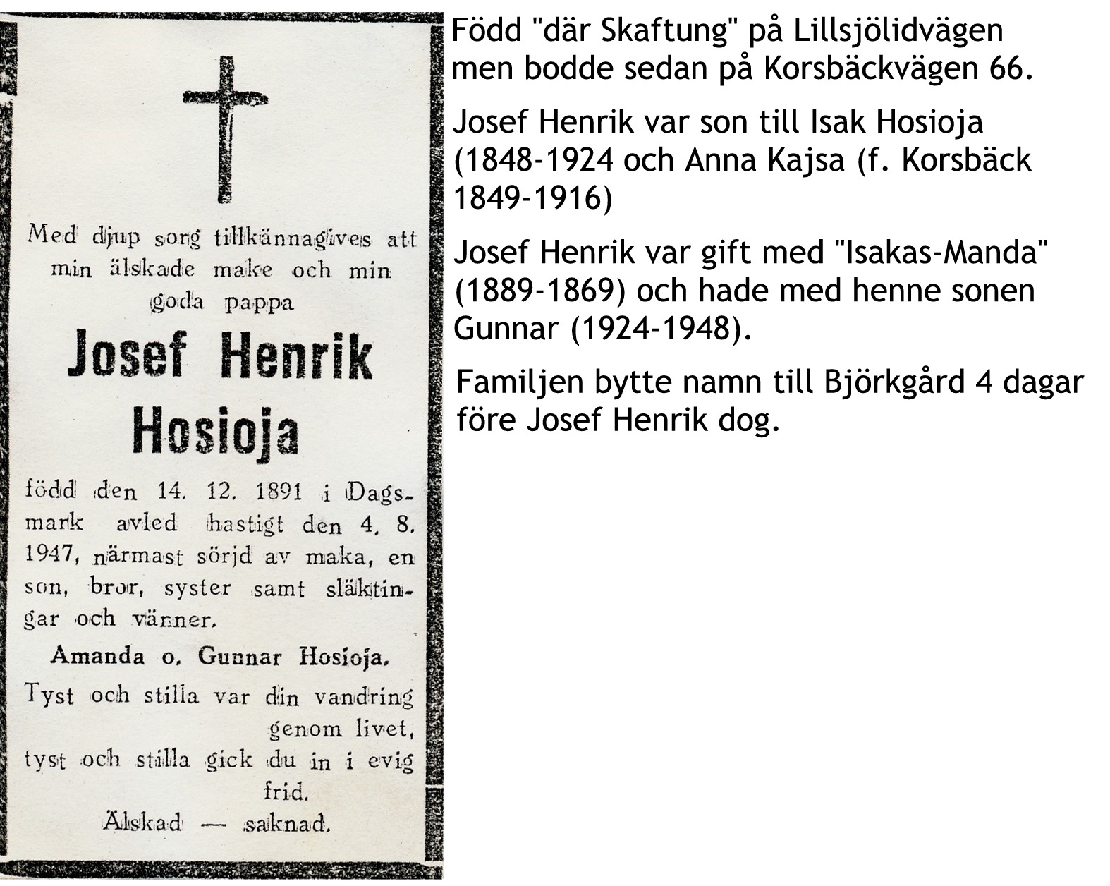 Hosioja Josef Henrik