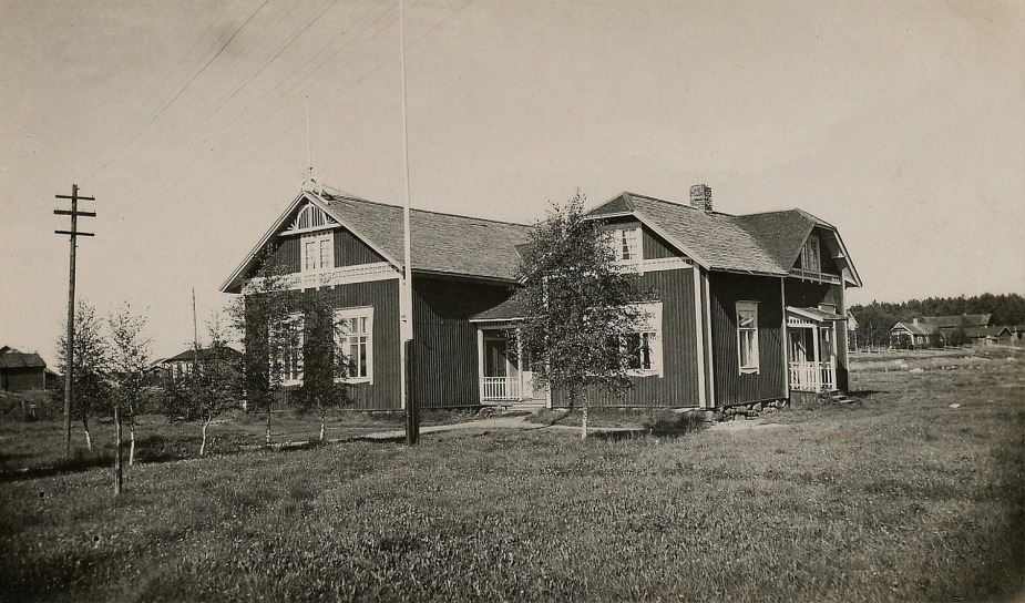 Föreningens första hus, Majbo. 