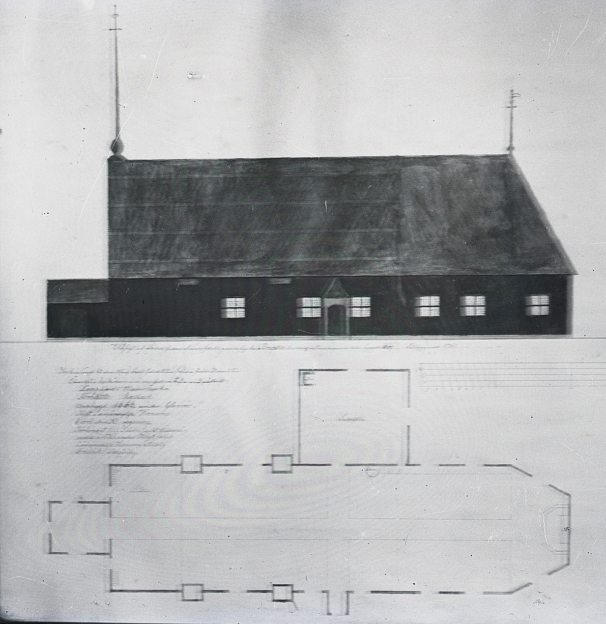 Den första delen av Birgitta kyrkan i Lappfjärds centrum byggdes år 1666, men den förstorades flera gånger. Den sista gudstjänsten hölls 1851 och efter det så revs själva kyrkan, medan själva klockstapel som var av nyare datum flyttades till den nya kyrkans plats, där den fortfarande står.