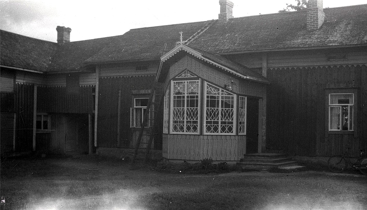 Vacker farstukvist hos Hjördis och Alvar Brandt.