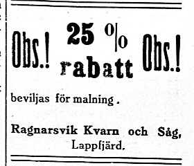 Inom ett par kilometer fanns det 3 kvarnar, så vi kan förstå att det fanns en viss konkurrens mellan dem.