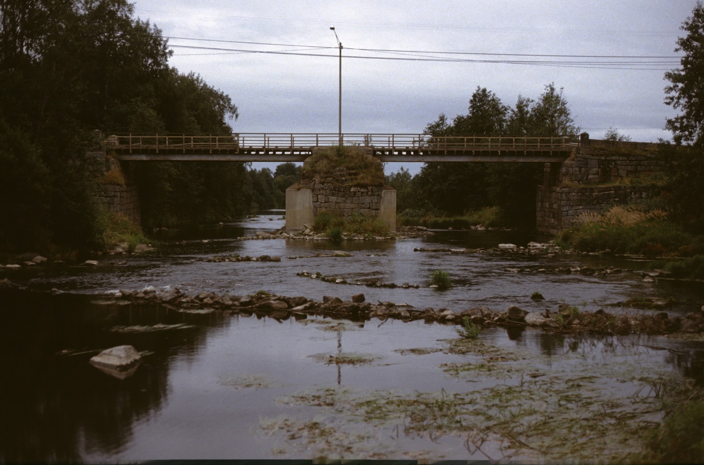 Storbron fotograferad 1983 norrifrån just före den revs.