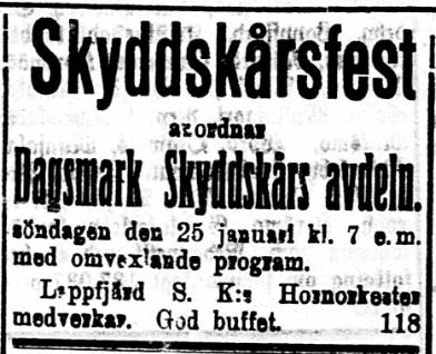 19200121 Skyddskåren håller möte