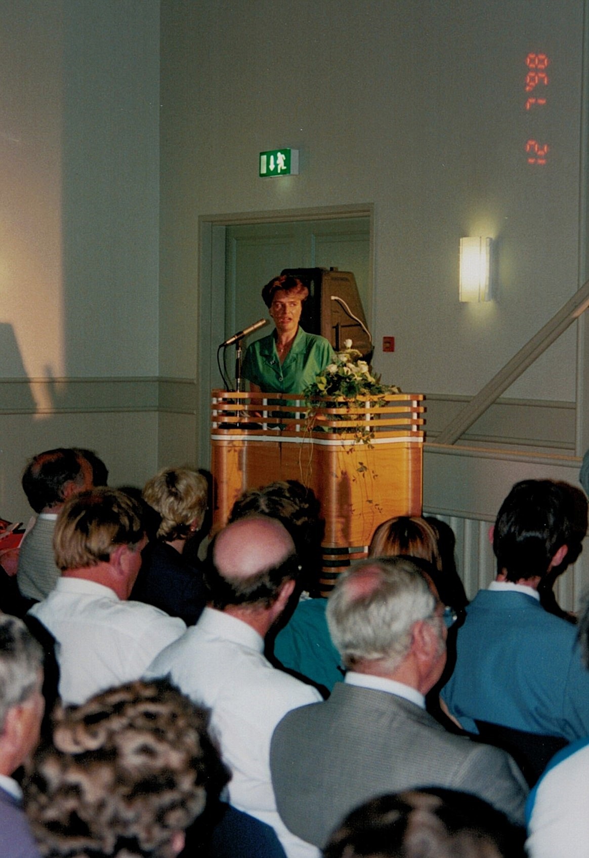 Festtalare var EU-parlamentarikern Astrid Thors.