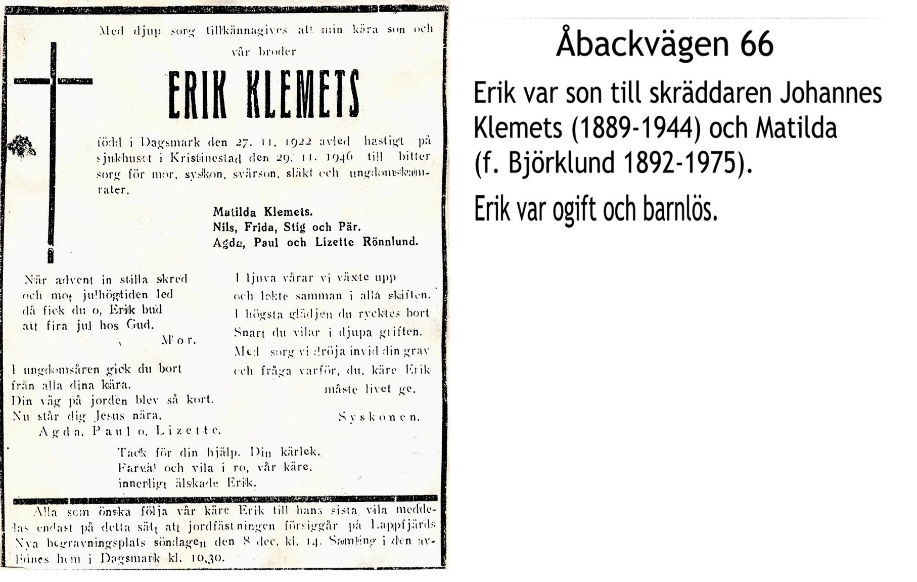 Klemets Erik