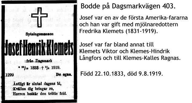 Klemets Josef Henrik